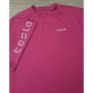 Tesla US X-Large Loose Fit Long Sleeve FSR21-PLM Plum Performance Training Shirt